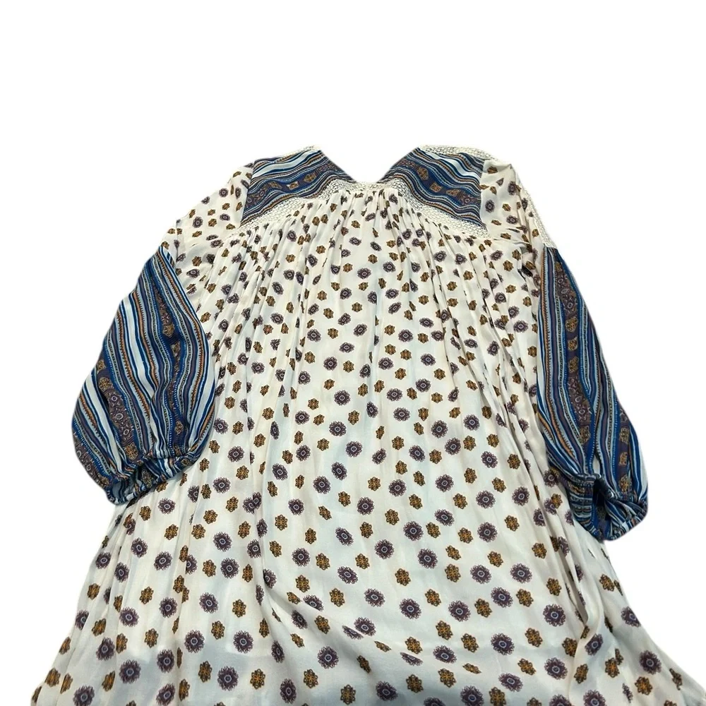 FREE PEOPLE rain or shine boho mini dress